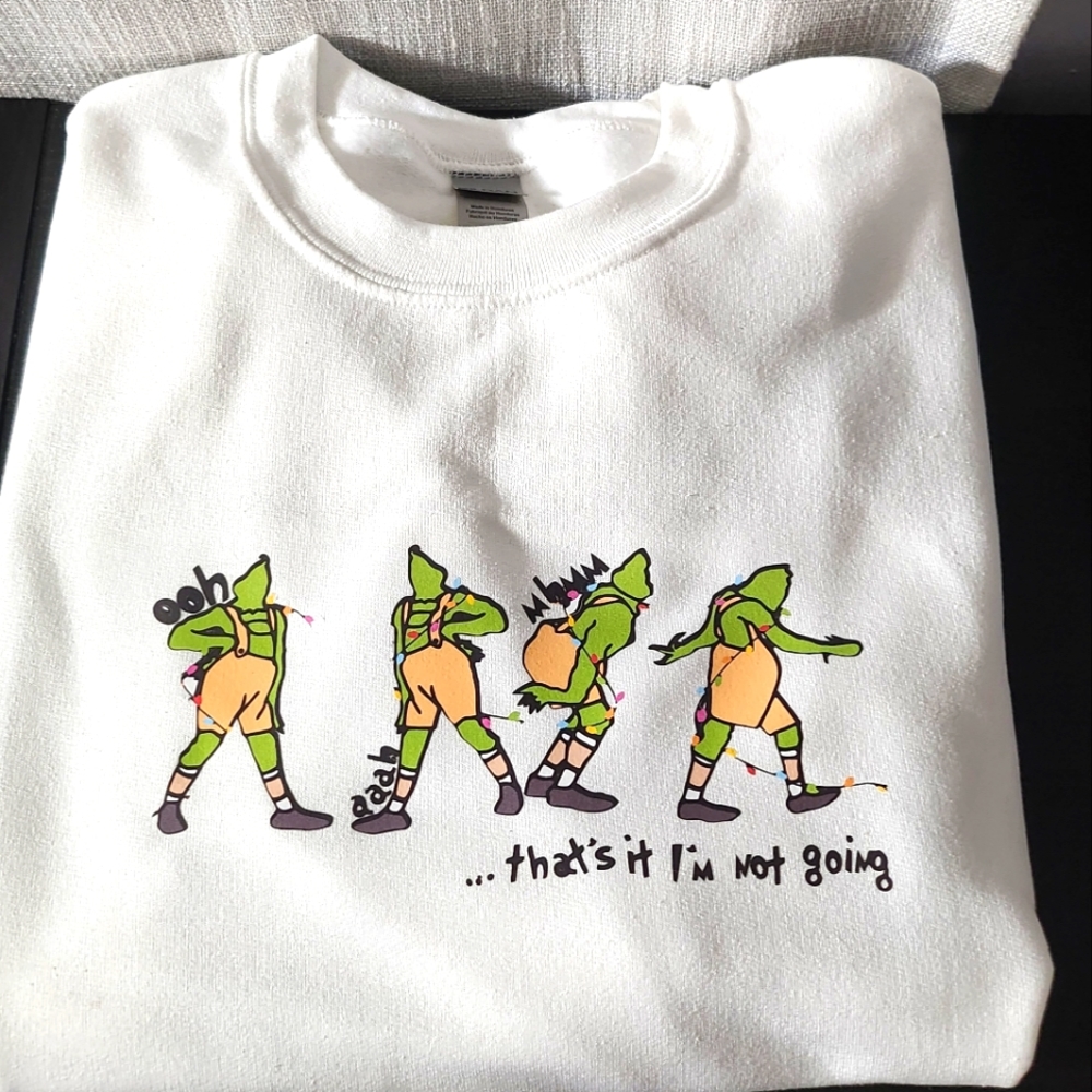 Grinch movie custom sweatshirt